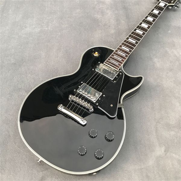 delivery, customized electric guitar, rosewood fingerboard black guitar, silver hardware guitars guitarra
delivery, customized electric guitar, rosewood fingerboard black guitar, silver hardware guitars guitarra
