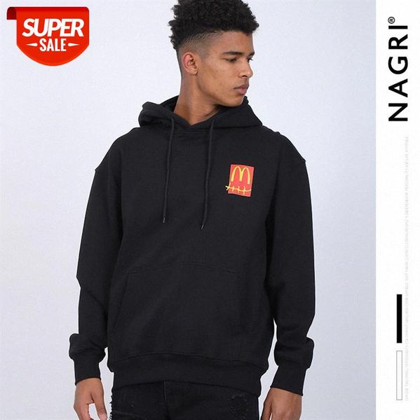 autumn and winter ordinary hedging cotton black collarless casual side slit pocket hooded no liner couple sweater tide #9n5z
autumn and winter ordinary hedging cotton black collarless casual side slit pocket hooded no liner couple sweater tide #9n5z