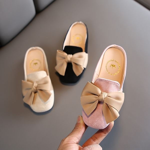 tvt2 sweet girl's spring slippersbutterfly 2020korean chinese big children's bow solid color student slippers soft bottom, Black
tvt2 sweet girl's spring slippersbutterfly 2020korean chinese big children's bow solid color student slippers soft bottom, Black