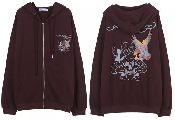 sweatshirt winter jacket clothes brown zip sweatshirt oversized hoodie women's xl retro pocket long sleeve pullover goth, Black
sweatshirt winter jacket clothes brown zip sweatshirt oversized hoodie women's xl retro pocket long sleeve pullover goth, Black