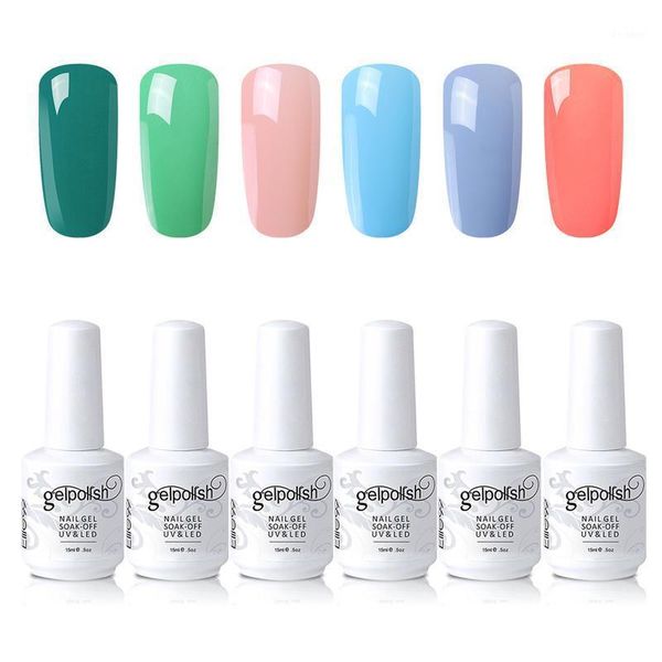 elite99 6 pieces/lot color gel nail polish set 15ml soak off uv varnish hybrid nails semi permanent art polish1, Red;pink
elite99 6 pieces/lot color gel nail polish set 15ml soak off uv varnish hybrid nails semi permanent art polish1, Red;pink