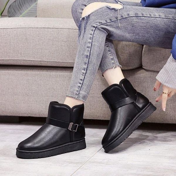 boots fashion winter women snow warm short plush soft ladies plus size ankle boot women's fur platform female casual shoes, Black
boots fashion winter women snow warm short plush soft ladies plus size ankle boot women's fur platform female casual shoes, Black
