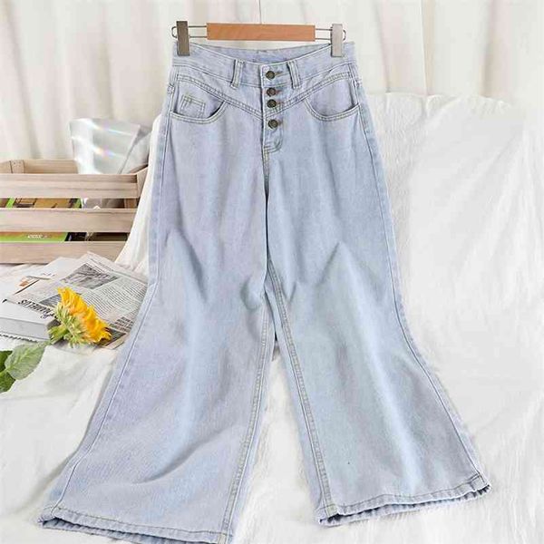 women wide leg straight trousers vintage high waist loose fit pants versatile fashion spring summer 11b615 210525, Blue
women wide leg straight trousers vintage high waist loose fit pants versatile fashion spring summer 11b615 210525, Blue