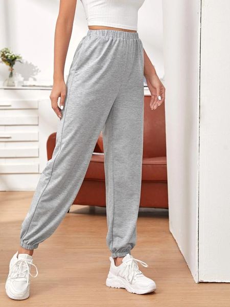 women casual pants sports solid color pocket loose high waist elastictrousers for ladies female autumn winter gray 2021 women's & capri, Black;white
women casual pants sports solid color pocket loose high waist elastictrousers for ladies female autumn winter gray 2021 women's & capri, Black;white