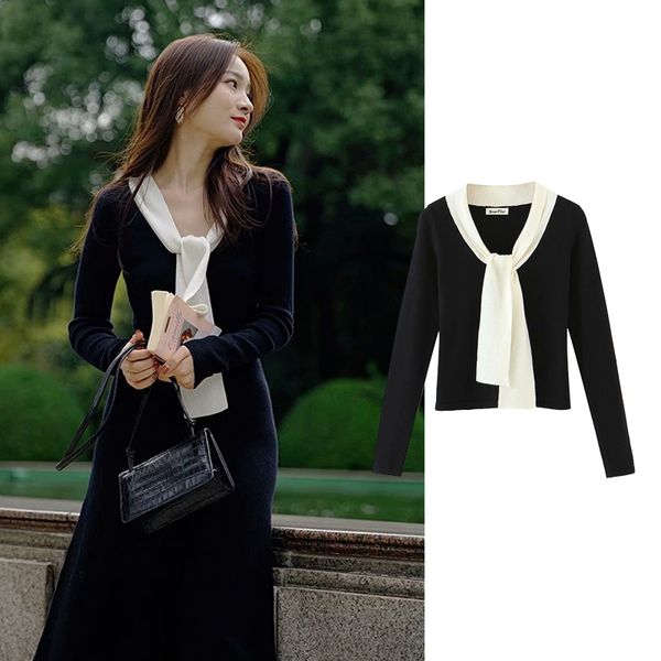 women's sweaters women autumn wool collar knitted soft winter sweater o neck long sleeve casual slim knit pullover vx4h, White;black
women's sweaters women autumn wool collar knitted soft winter sweater o neck long sleeve casual slim knit pullover vx4h, White;black