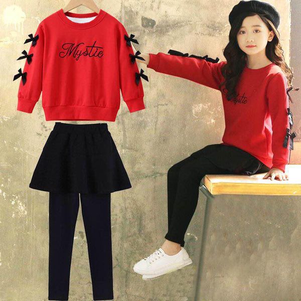 clothing sets girls clothes long sleeve shirt + skirt pants 2pcs girl kids set autumn spring children's school 6 8 10 12 year, White
clothing sets girls clothes long sleeve shirt + skirt pants 2pcs girl kids set autumn spring children's school 6 8 10 12 year, White