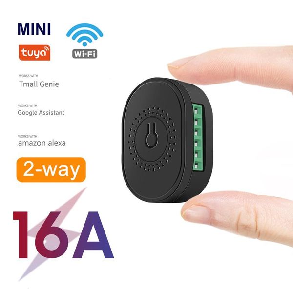 smart home control wifi switch module 2-way controller mini remote on&off breaker compatible with voice assistants
smart home control wifi switch module 2-way controller mini remote on&off breaker compatible with voice assistants