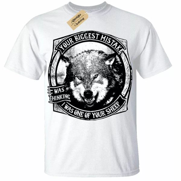 el más grande error camiseta lobo oveja luchador warrior calle hombre lobos, White;black
el más grande error camiseta lobo oveja luchador warrior calle hombre lobos, White;black