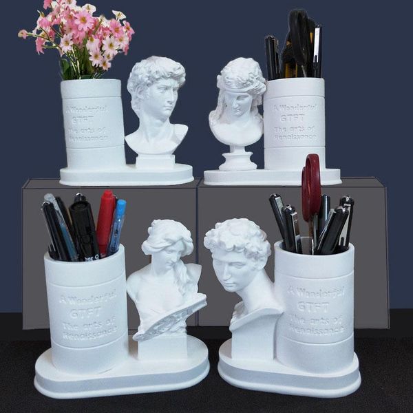 vases resin vase home decoration sculpture statue succulent flower pot makeup brush holder pen storage box creative crafts
vases resin vase home decoration sculpture statue succulent flower pot makeup brush holder pen storage box creative crafts