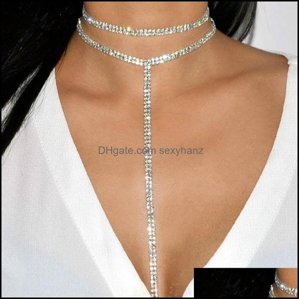 & pendants jewelry pendant necklaces simple necklace tassel crystal rhinestone drop delivery 2021 dbqqm, Silver
& pendants jewelry pendant necklaces simple necklace tassel crystal rhinestone drop delivery 2021 dbqqm, Silver