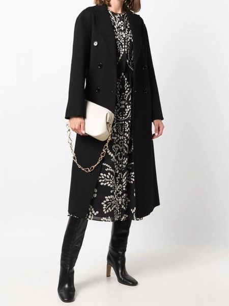 women's wool & blends winter woolen coats for women classical black noteched double breasted x-long overcoat full sleeve elegant straig
women's wool & blends winter woolen coats for women classical black noteched double breasted x-long overcoat full sleeve elegant straig