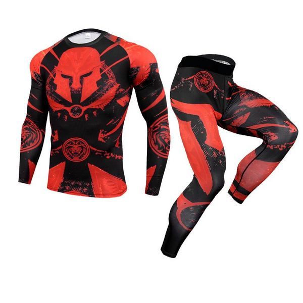 men's tracksuits 2021 running sports t-shirt clothing clothes quick-drying gym fitness jogging training yoga leggings sportswear suit, Gray 
men's tracksuits 2021 running sports t-shirt clothing clothes quick-drying gym fitness jogging training yoga leggings sportswear suit, Gray