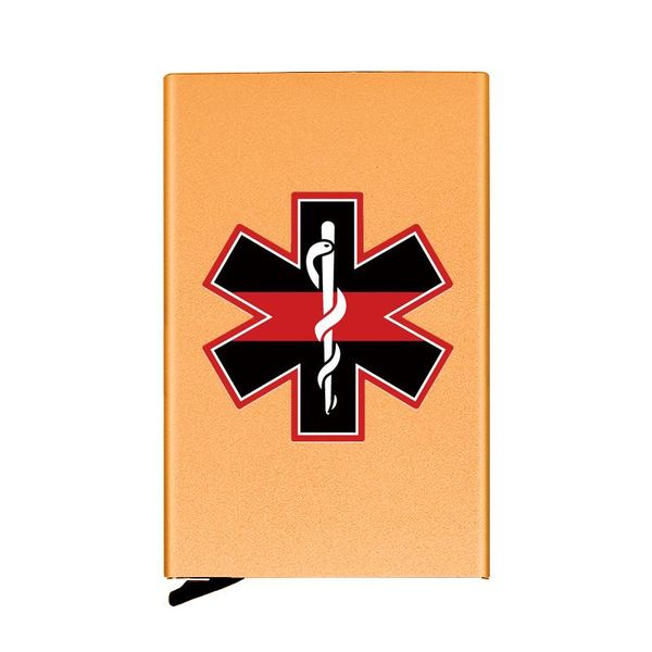 card holders classic ambulance technician emt fully automatic metal rfid holder wallet women men aluminum case, Brown;gray
card holders classic ambulance technician emt fully automatic metal rfid holder wallet women men aluminum case, Brown;gray