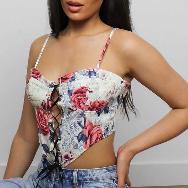 bras y2k fashion lace up floral printed patchwork cropped punk aesthetics square neck sleeveless tank bandage goth outfit, Red;black
bras y2k fashion lace up floral printed patchwork cropped punk aesthetics square neck sleeveless tank bandage goth outfit, Red;black