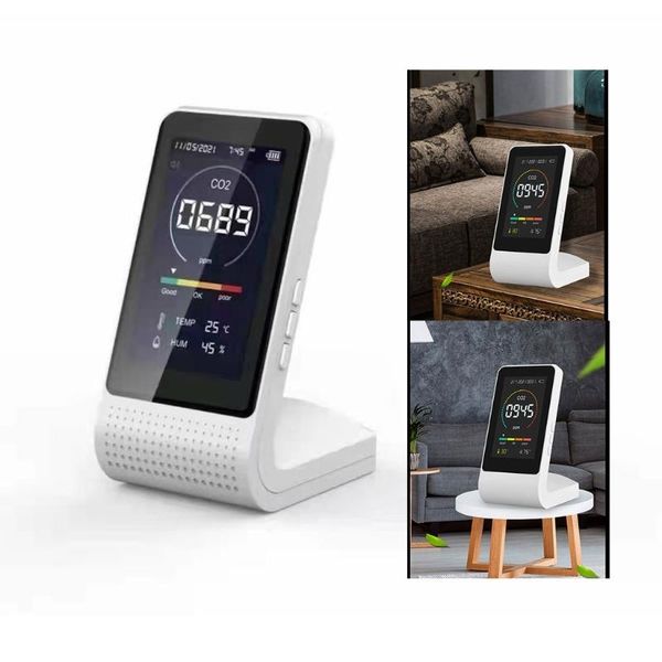 gas analyzers indoor co2 meter with mechanical structure temperature & relative humidity carbon dioxide detector air quality monitor
gas analyzers indoor co2 meter with mechanical structure temperature & relative humidity carbon dioxide detector air quality monitor