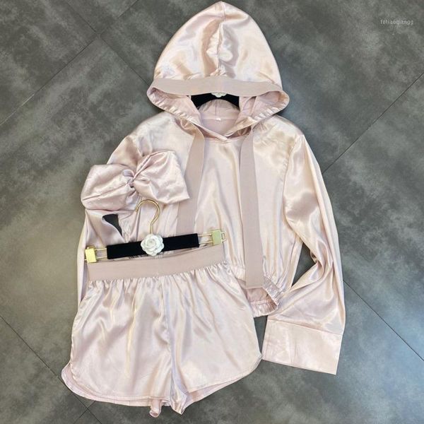 women's tracksuits fabpop 2021 long sleeve hooded pullovers diamonds bow sweatshirt elastic shorts two piece set women outfits casual g, Gray
women's tracksuits fabpop 2021 long sleeve hooded pullovers diamonds bow sweatshirt elastic shorts two piece set women outfits casual g, Gray