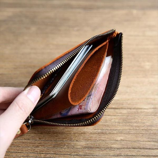 genuine leather male purse crazy horse handmade money bag vintage short small zipper wallet men cool coin pocket, Red;black
genuine leather male purse crazy horse handmade money bag vintage short small zipper wallet men cool coin pocket, Red;black