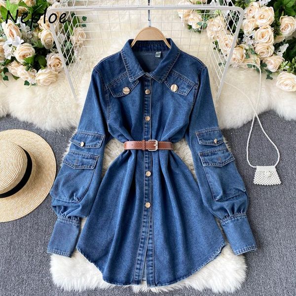 neploe turn down collar long sleeve single breast blouse women slim waist sashes solid blusas spring 2021 denim shirt women's blouses &, White
neploe turn down collar long sleeve single breast blouse women slim waist sashes solid blusas spring 2021 denim shirt women's blouses &, White