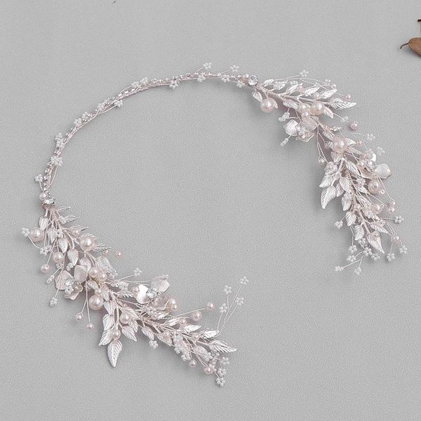 silver color leaf pearl headband tiara for bridal hair accessories wedding band crystal tiaras and brides headpieces clips & barrettes, Golden;silver
silver color leaf pearl headband tiara for bridal hair accessories wedding band crystal tiaras and brides headpieces clips & barrettes, Golden;silver