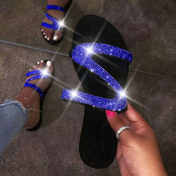 women sandals rhinestone flat bling shoes woman sandalie beach summer flip flops female slippers, Black
women sandals rhinestone flat bling shoes woman sandalie beach summer flip flops female slippers, Black