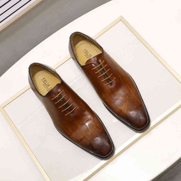 dress shoes brand italian mens oxford men genuine leather handmade brown lace-up wedding men's formal business aiaa, Black
dress shoes brand italian mens oxford men genuine leather handmade brown lace-up wedding men's formal business aiaa, Black