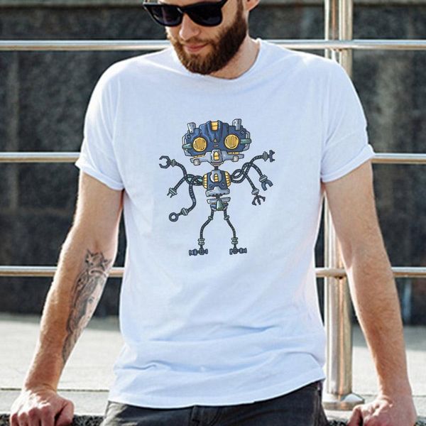 men's t-shirts triditya 50855# cartoon robot v17 cool t shirt tshirt fashion o neck short sleeve custom-made, White;black
men's t-shirts triditya 50855# cartoon robot v17 cool t shirt tshirt fashion o neck short sleeve custom-made, White;black