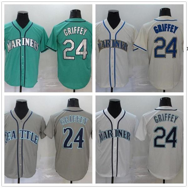 2021 mariners 24 ken griffey jersey stitched flexbase cool base home green grey white beige team color breathable baseball jerseys, Blue;black
2021 mariners 24 ken griffey jersey stitched flexbase cool base home green grey white beige team color breathable baseball jerseys, Blue;black