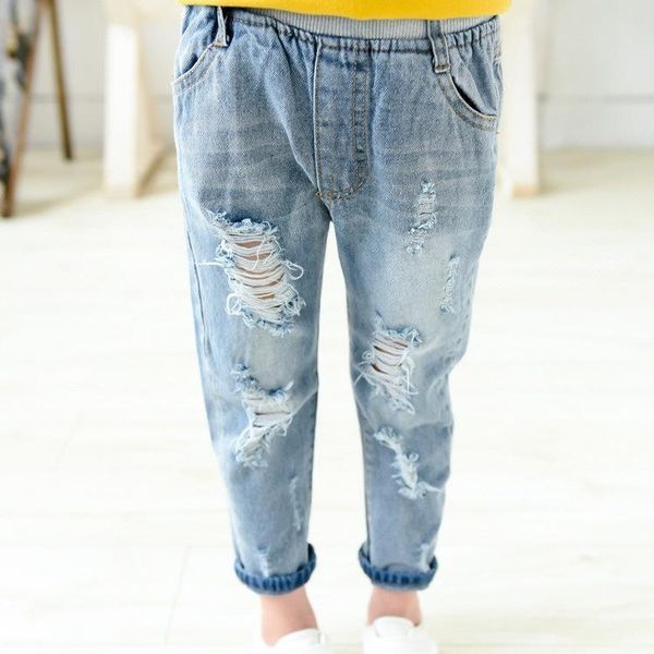 jeans 2021 boy's ripped spring and autumn korean children's broken pants beggar casual trousers girls, Blue
jeans 2021 boy's ripped spring and autumn korean children's broken pants beggar casual trousers girls, Blue