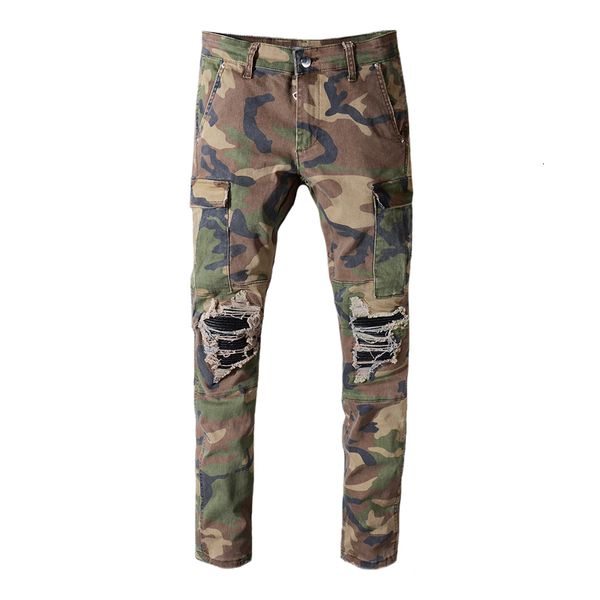 fashion designer streetwear men jeans camouflage big pocket cargo pants slim fit leather patch designer ripped hip hop jeans men, Blue
fashion designer streetwear men jeans camouflage big pocket cargo pants slim fit leather patch designer ripped hip hop jeans men, Blue