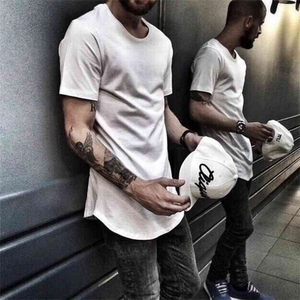 curved hem hip hop t-shirt men urban kpop extended t shirt plain longline mens tee shirts male clothes, White;black
curved hem hip hop t-shirt men urban kpop extended t shirt plain longline mens tee shirts male clothes, White;black