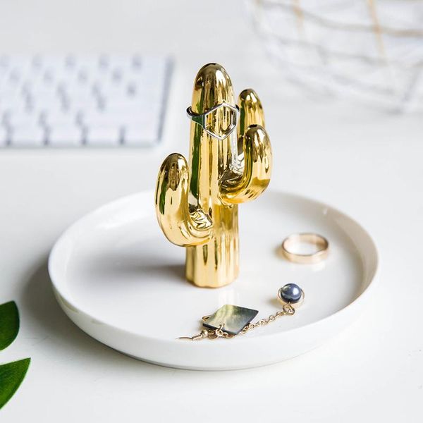 kitchen storage & organization scandinavian ceramic jewelry tray creative mini gold cactus ring rack plate nordic necklace bracelets organiz
kitchen storage & organization scandinavian ceramic jewelry tray creative mini gold cactus ring rack plate nordic necklace bracelets organiz
