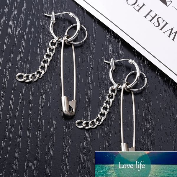 rinhoo 1 pcs long tassel earrings for women men stainless steel geometric bead chain minimalist punk hip hop earrings jewelry factory price, Silver
rinhoo 1 pcs long tassel earrings for women men stainless steel geometric bead chain minimalist punk hip hop earrings jewelry factory price, Silver