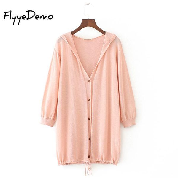 women's knits & tees clothes spring cardigan hoodied sweater loose full sleeve long coat knitted outwear plus size, White
women's knits & tees clothes spring cardigan hoodied sweater loose full sleeve long coat knitted outwear plus size, White