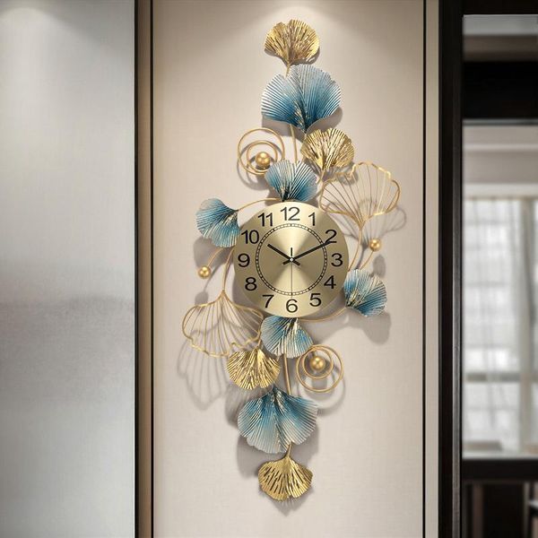 wall clocks chinese luxury ginkgo biloba wrought iron home livingroom mural decoration porch store sticker crafts
wall clocks chinese luxury ginkgo biloba wrought iron home livingroom mural decoration porch store sticker crafts