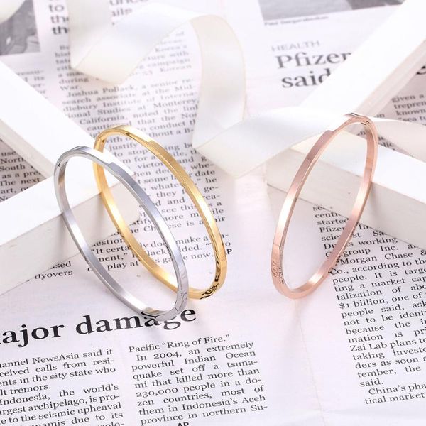 fashion jewelry women trendy charm bracelets stainless steel luxury brands bangle gift, Black
fashion jewelry women trendy charm bracelets stainless steel luxury brands bangle gift, Black