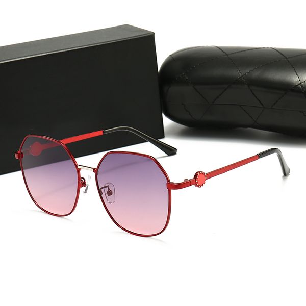 2021 classic design brand round sunglasses uv400 eyewear metal gold, White;black