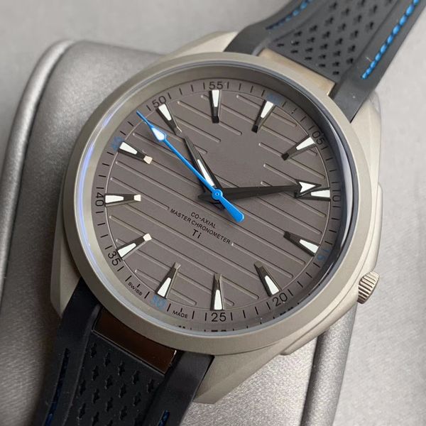 titanium steel rubber strap mens mechanical automatic men designer watches 150m movement watch folding watches clasp wristwatches, Slivery;brown
titanium steel rubber strap mens mechanical automatic men designer watches 150m movement watch folding watches clasp wristwatches, Slivery;brown