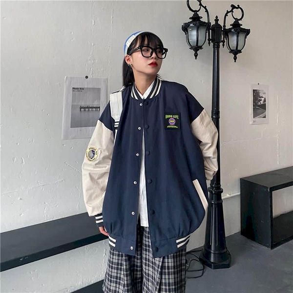 women's jackets men's and women's baseball shirt stitching, loose jacket, korean style, retro, everything, bf, hong kong spri, Black;brown
women's jackets men's and women's baseball shirt stitching, loose jacket, korean style, retro, everything, bf, hong kong spri, Black;brown