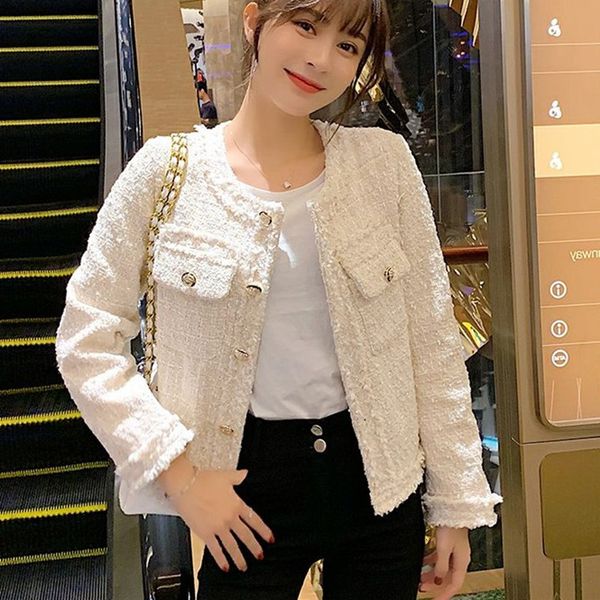 women's hoodies & sweatshirts zawfl tweed casacos para mulher o pescoço manga longa hit cor ponto aberto outono inverno jaqueta moda fe, Black
women's hoodies & sweatshirts zawfl tweed casacos para mulher o pescoço manga longa hit cor ponto aberto outono inverno jaqueta moda fe, Black