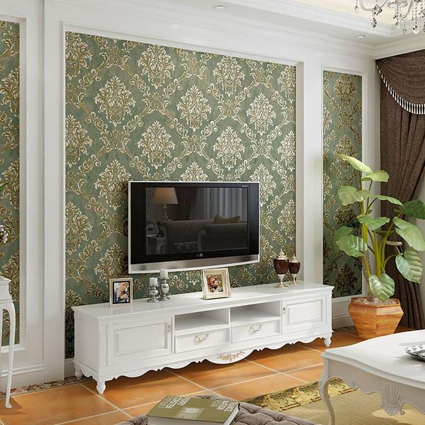 wallpapers wellyu european-style retro wallpaper living room non-woven damascus background bedroom el wall paper
wallpapers wellyu european-style retro wallpaper living room non-woven damascus background bedroom el wall paper