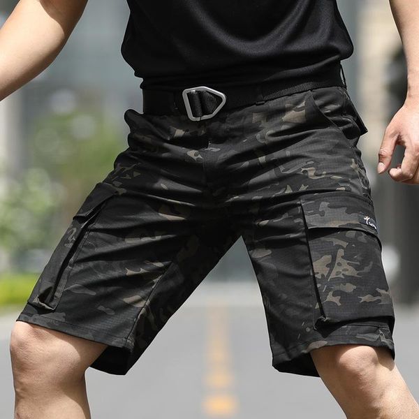 men's pants men summer camouflage tactical shorts outdoor sports training military camo casual multi-pockets urban combat cargo, Black
men's pants men summer camouflage tactical shorts outdoor sports training military camo casual multi-pockets urban combat cargo, Black