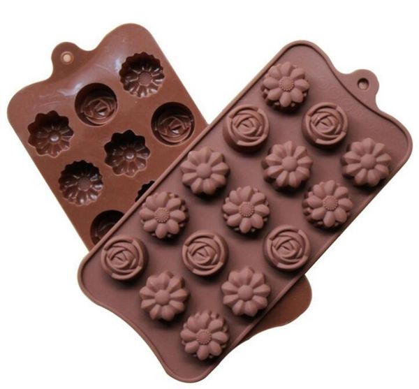 cake tools diy 15 cavity silicone rubber moulds 3 flower rose chocolate mold baking ice tray
cake tools diy 15 cavity silicone rubber moulds 3 flower rose chocolate mold baking ice tray