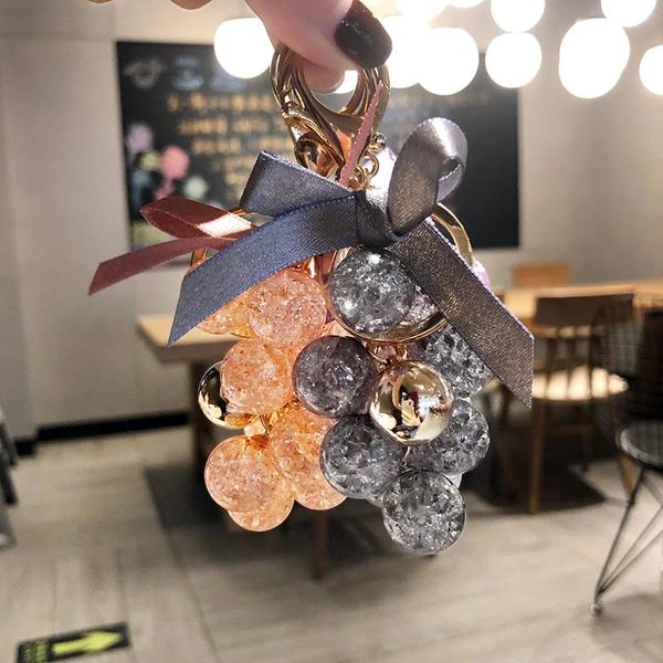 keychains korean style creative delicate acrylic grape key chain women handbag charms pendant keyring car keychain gift for girl wholesale, Silver
keychains korean style creative delicate acrylic grape key chain women handbag charms pendant keyring car keychain gift for girl wholesale, Silver