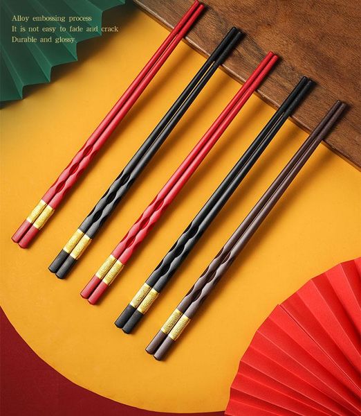 chopsticks tenmiu alloy household high-end family suit double anti scalding, slip, mildew non solid wood fast son
chopsticks tenmiu alloy household high-end family suit double anti scalding, slip, mildew non solid wood fast son