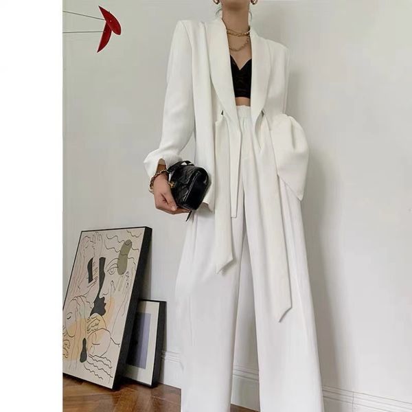 propcm tracksuits work pants suits ol casual white two piece set for women v neck long sleeve blazer high waist wide leg pants korean sets
propcm tracksuits work pants suits ol casual white two piece set for women v neck long sleeve blazer high waist wide leg pants korean sets