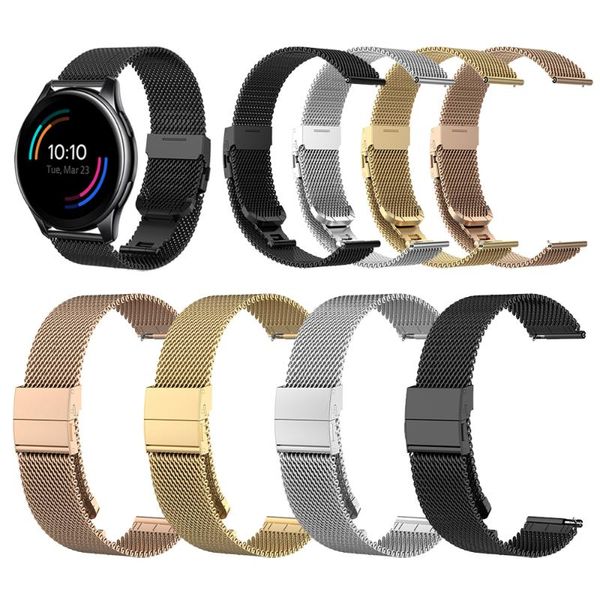 watch bands milanese mesh strap for oneplus band metal stainless steel watchband smartwatch wristband belt bracelet, Black;brown
watch bands milanese mesh strap for oneplus band metal stainless steel watchband smartwatch wristband belt bracelet, Black;brown