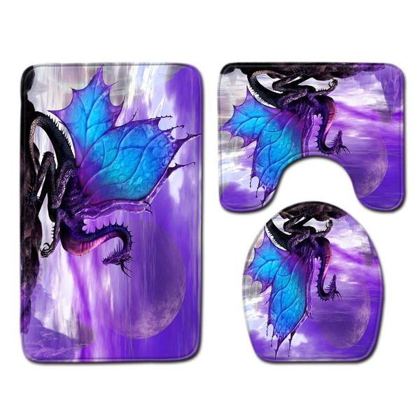 bath mats onglyp 3pcs 3d purple wings dragon bathroom mat set non slip soft toilet lid cover carpet rugs home decor
bath mats onglyp 3pcs 3d purple wings dragon bathroom mat set non slip soft toilet lid cover carpet rugs home decor