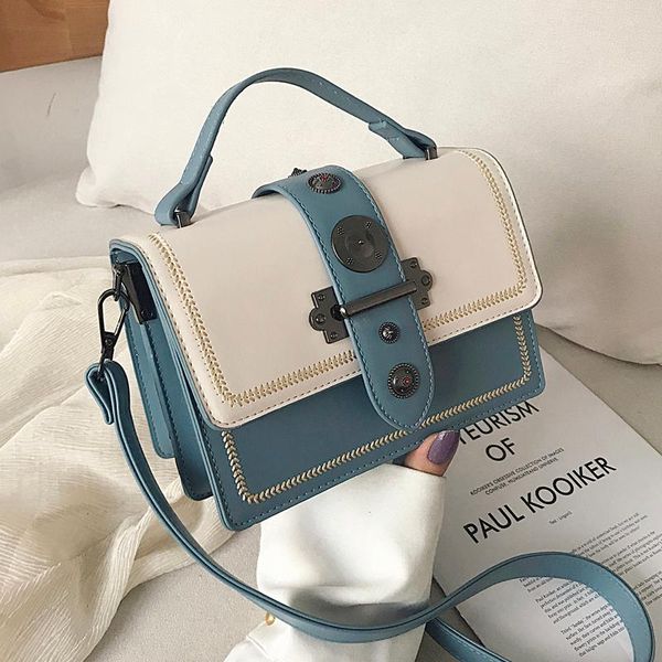 evening bags elegant female casual crossbody bag 2021 fashion pu leather women's designer handbag rivet shoulder messenger
evening bags elegant female casual crossbody bag 2021 fashion pu leather women's designer handbag rivet shoulder messenger