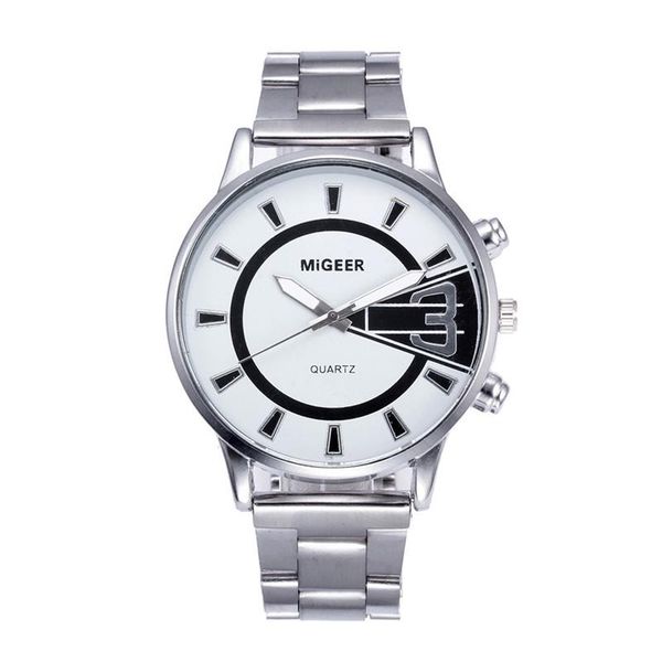 wristwatches migeer watches fashion man design stainless steel analog alloy quartz wrist watch relogio masculino a3, Slivery;brown
wristwatches migeer watches fashion man design stainless steel analog alloy quartz wrist watch relogio masculino a3, Slivery;brown