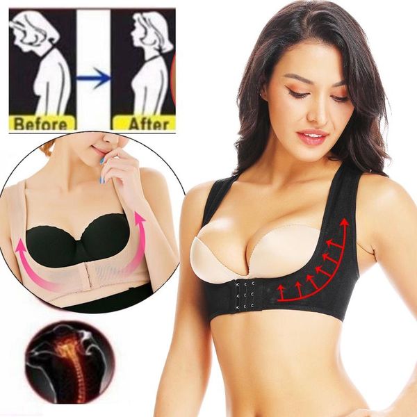 women's shapers women adjustable elastic back support belt chest posture corrector shoulder brace body shaper corset s//l/xl/xxl drop, Black;white
women's shapers women adjustable elastic back support belt chest posture corrector shoulder brace body shaper corset s//l/xl/xxl drop, Black;white